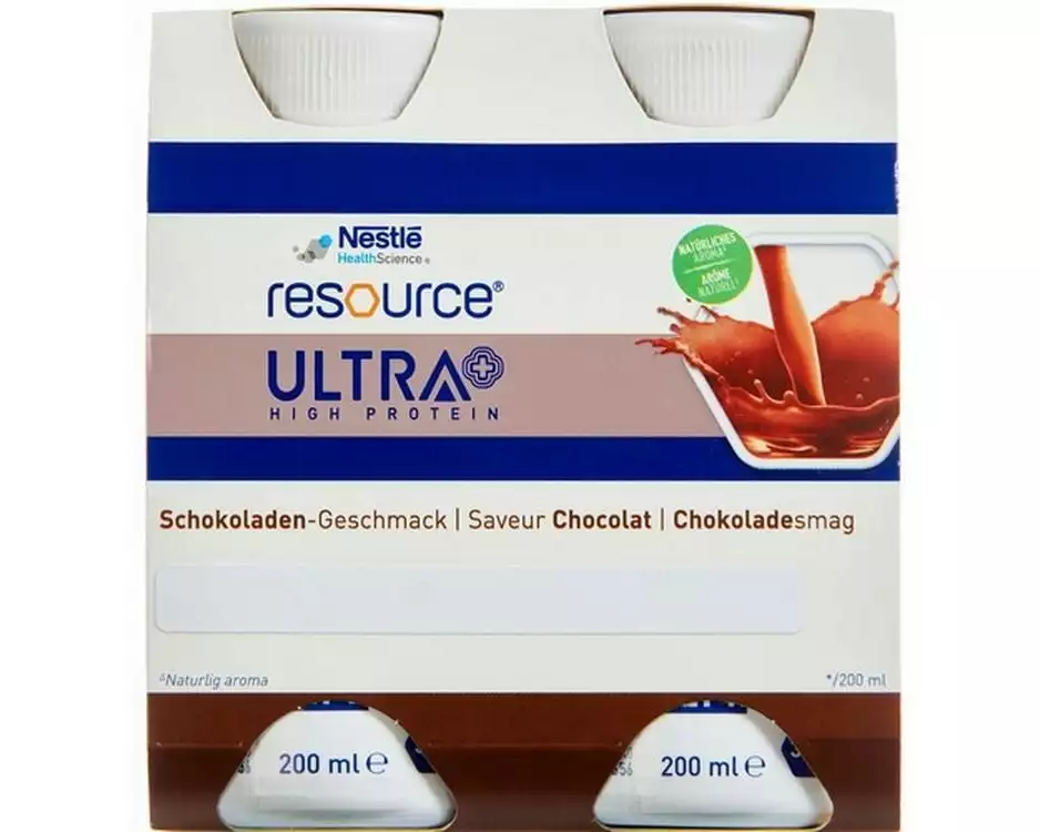 Resource Ultra + Schokolade 4 x 200 ml