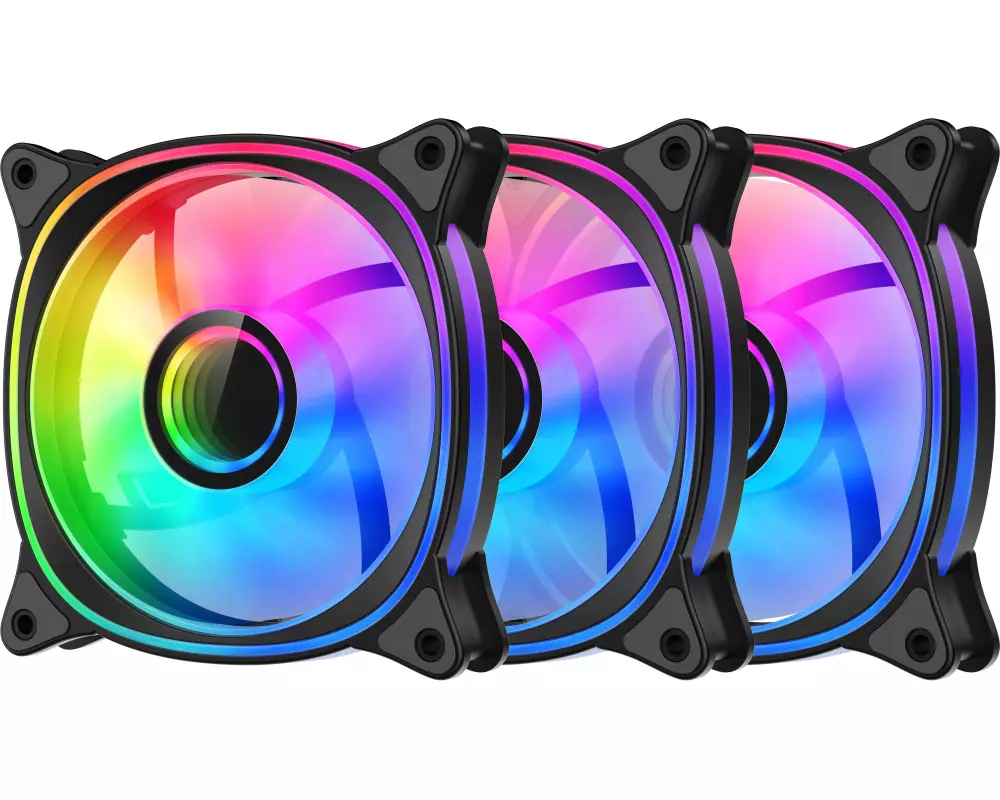 LC-Power PC-Lüfter LC-CF-120-ARGB-KIT-B