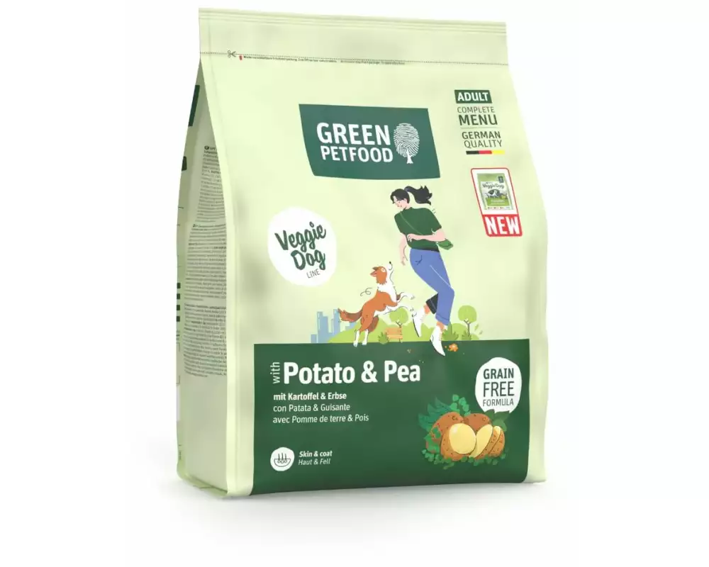 Green Petfood Trockenfutter Potato und Pea 900 g