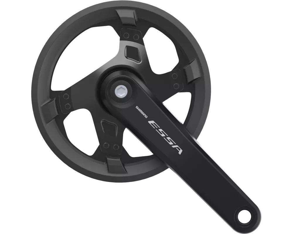 Shimano Kurbelgarnitur Essa FC-U2000 170 mm , 40 Zähne Hosenschutz