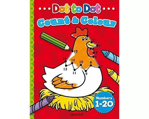 Dot to Dot Count and Colour 1 to 20
