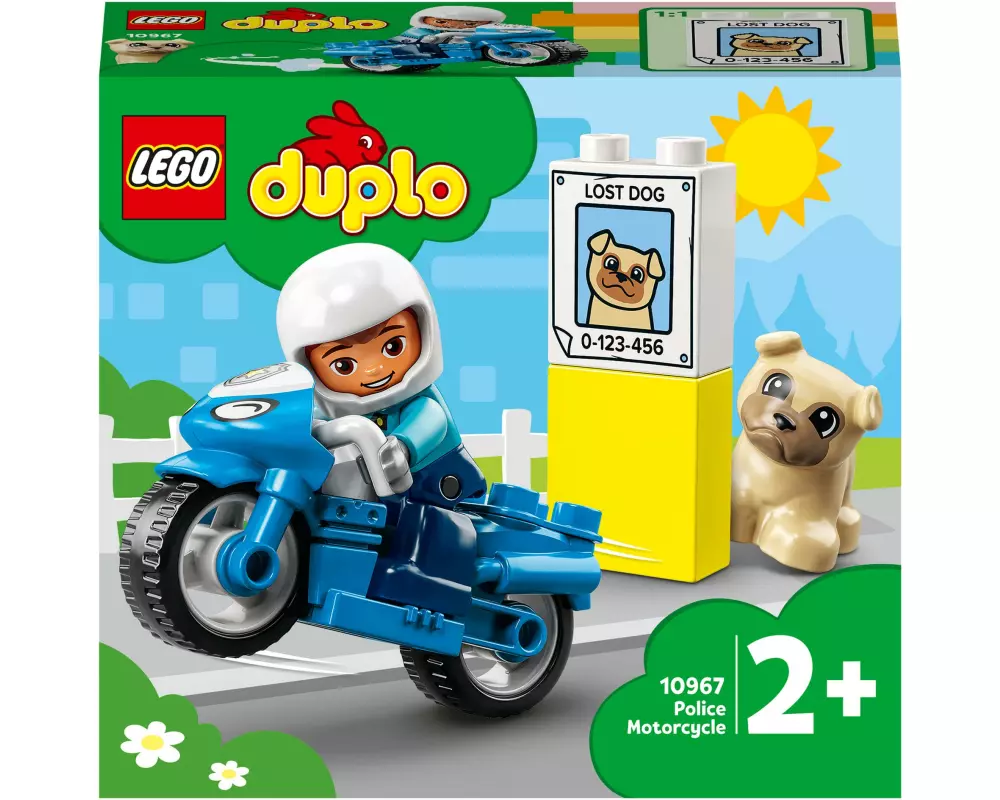 LEGO® DUPLO® Polizeimotorrad 10967