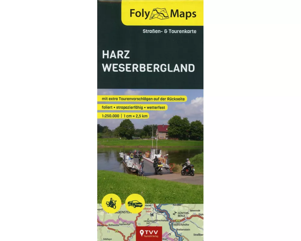 FolyMaps Harz Weserbergland 1:250 000