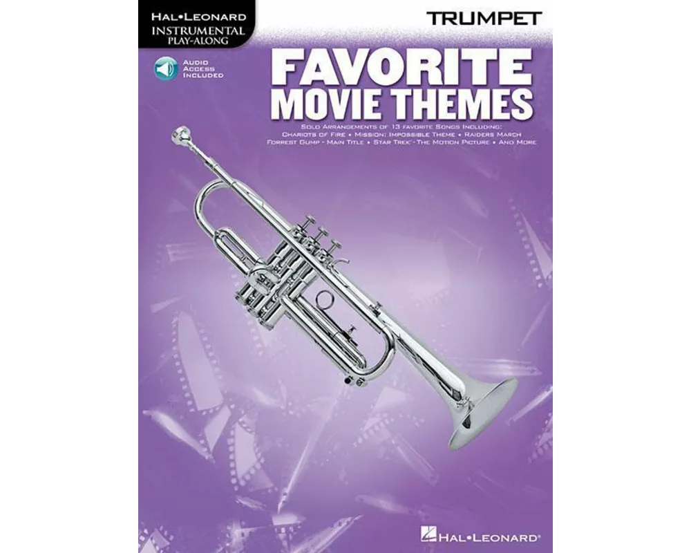 Favorite Movie Themes for Trumpet Book/Online Audio