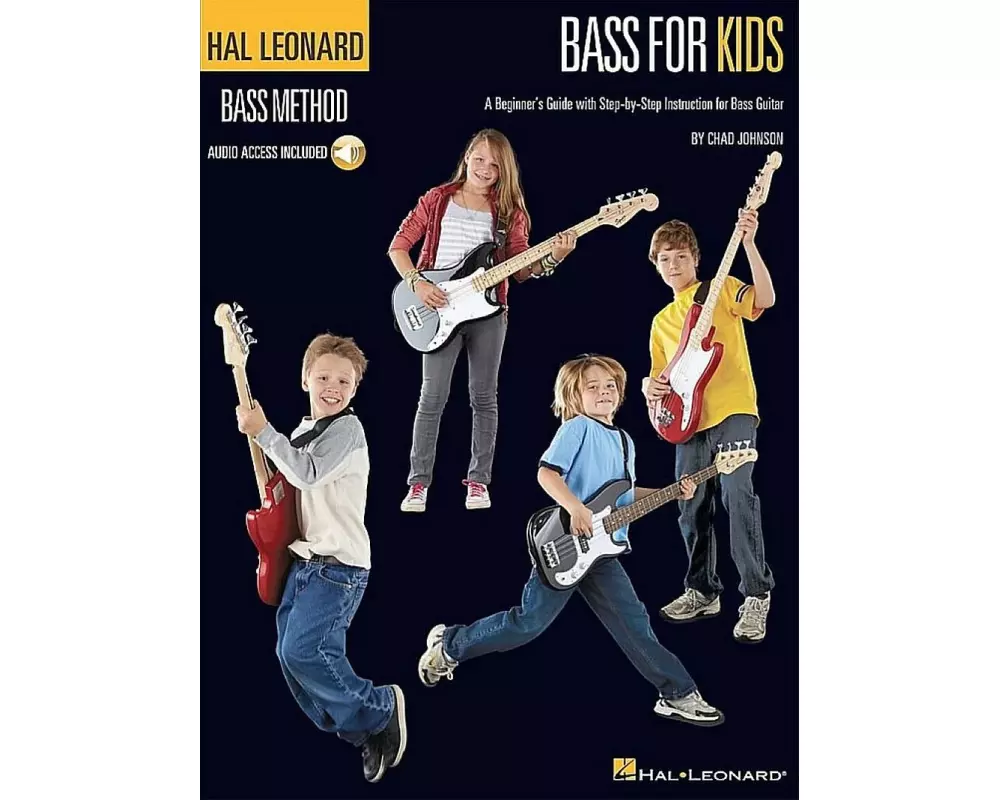 Bass for Kids - Hal Leonard Bass Method Book/Online Audio