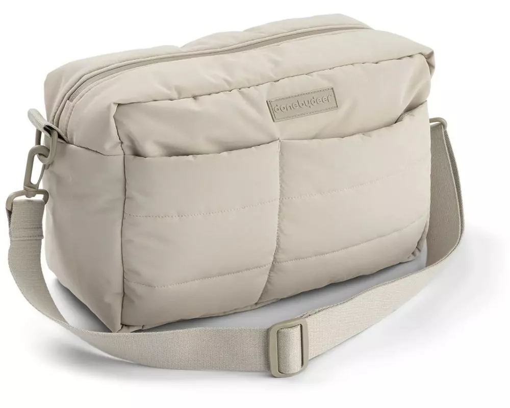 done by deer Kinderwagentasche Quilted sand (beige)