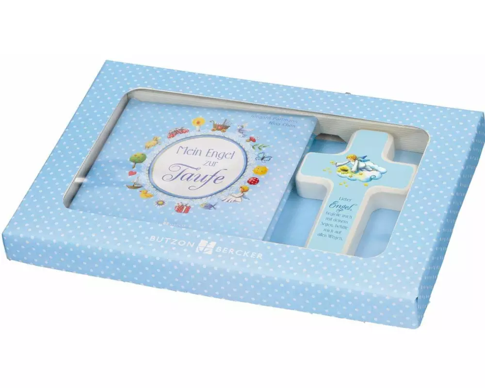 Mein Engel zur Taufe (blau)