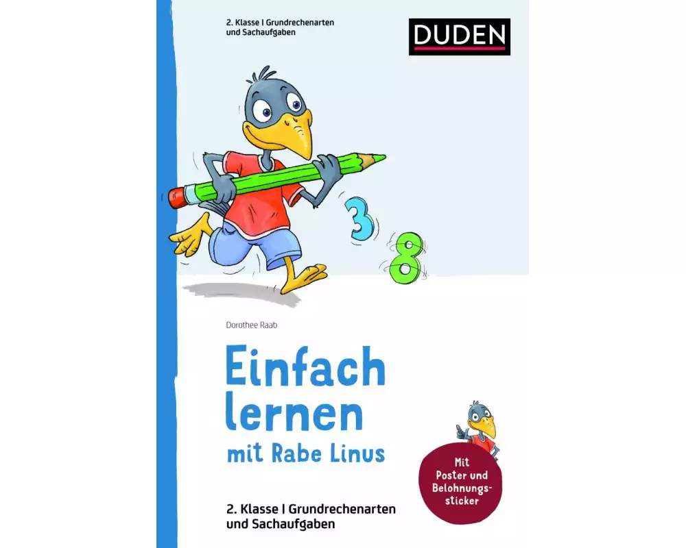 Einfach lernen mit Rabe Linus – Mathematik 2. Klasse