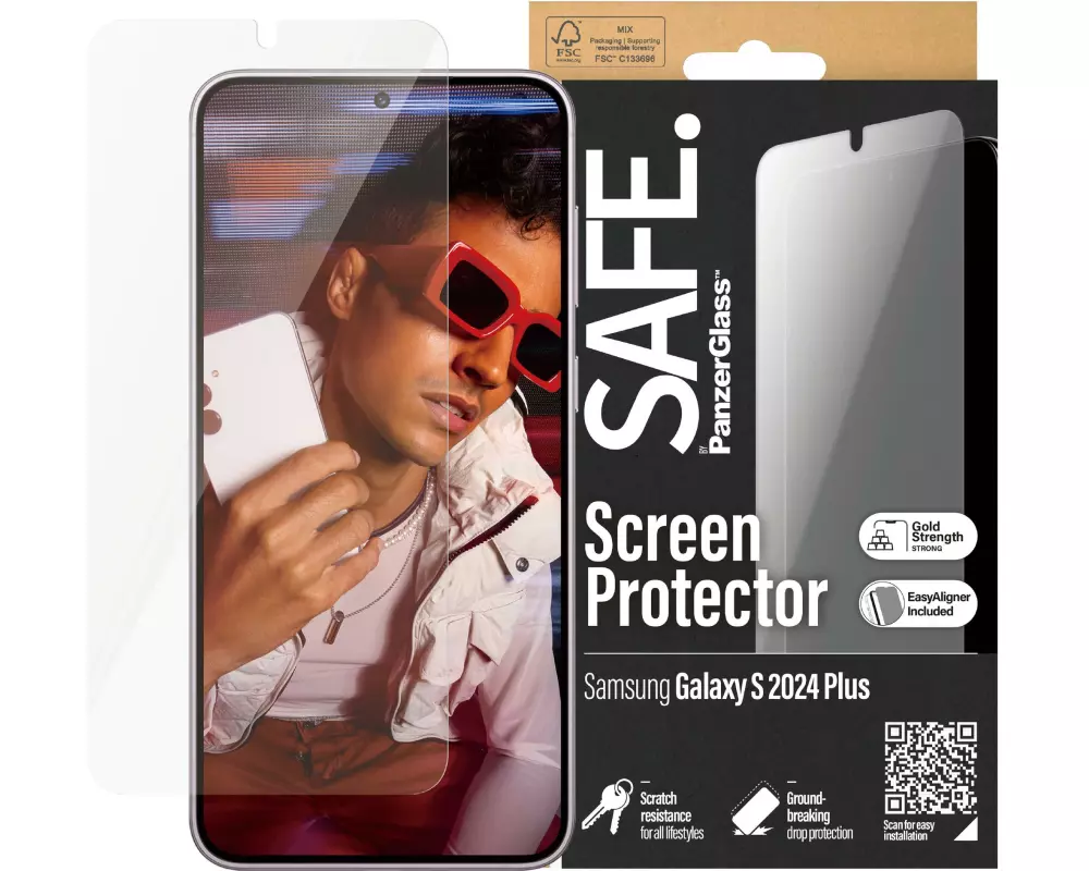 SAFE. Displayschutz Ultra Wide Fit Galaxy S24+