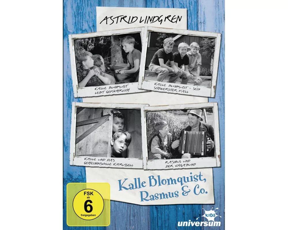 Kalle Blomquist & Rasmus (original schwarz-weiß Filme)