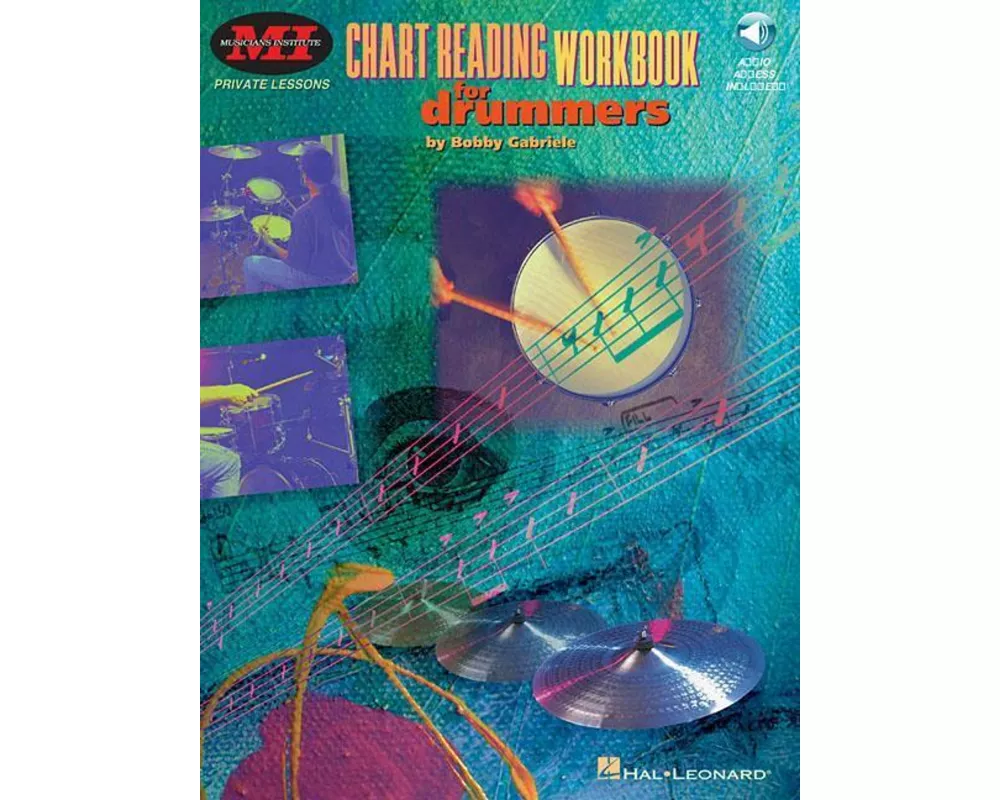 Chart Reading Workbook for Drummers - Private Lessons Series (Book/Online Audio)