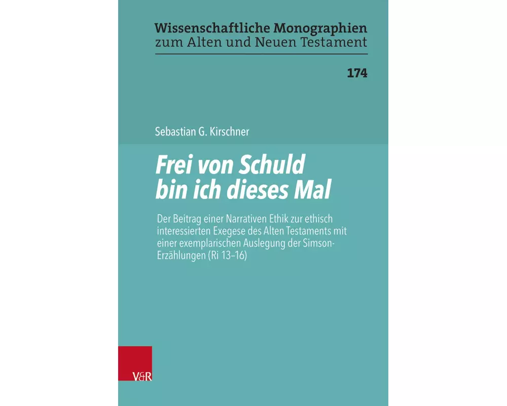 Frei von Schuld bin ich dieses Mal