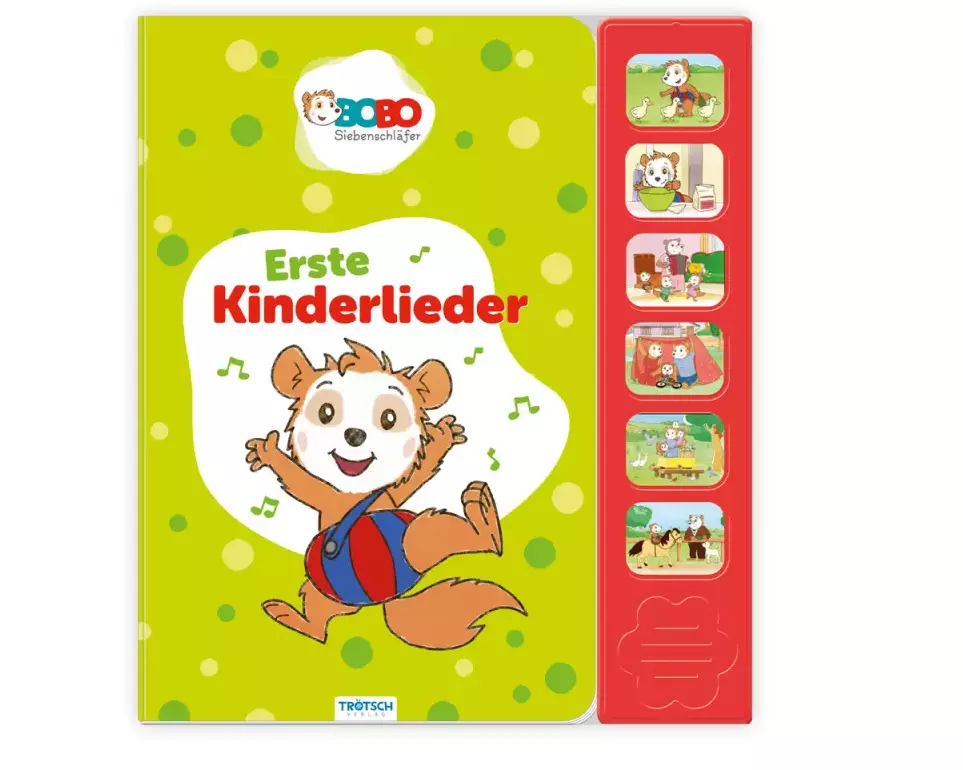 Trötsch Bobo Siebenschläfer Soundbuch Erste Kinderlieder