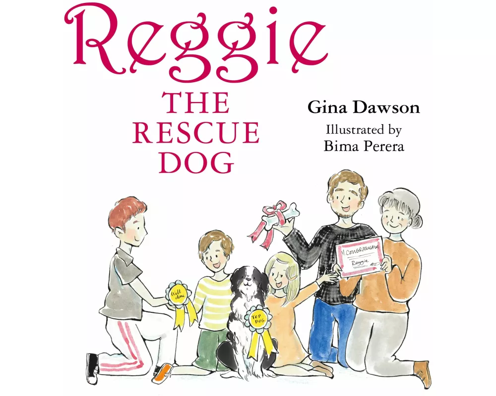 Reggie the Rescue Dog