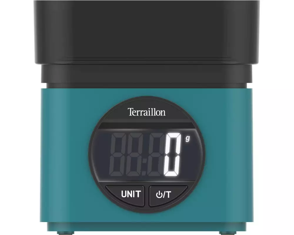 Terraillon Küchenwaage BA22 Mythic 70's Blaugrün