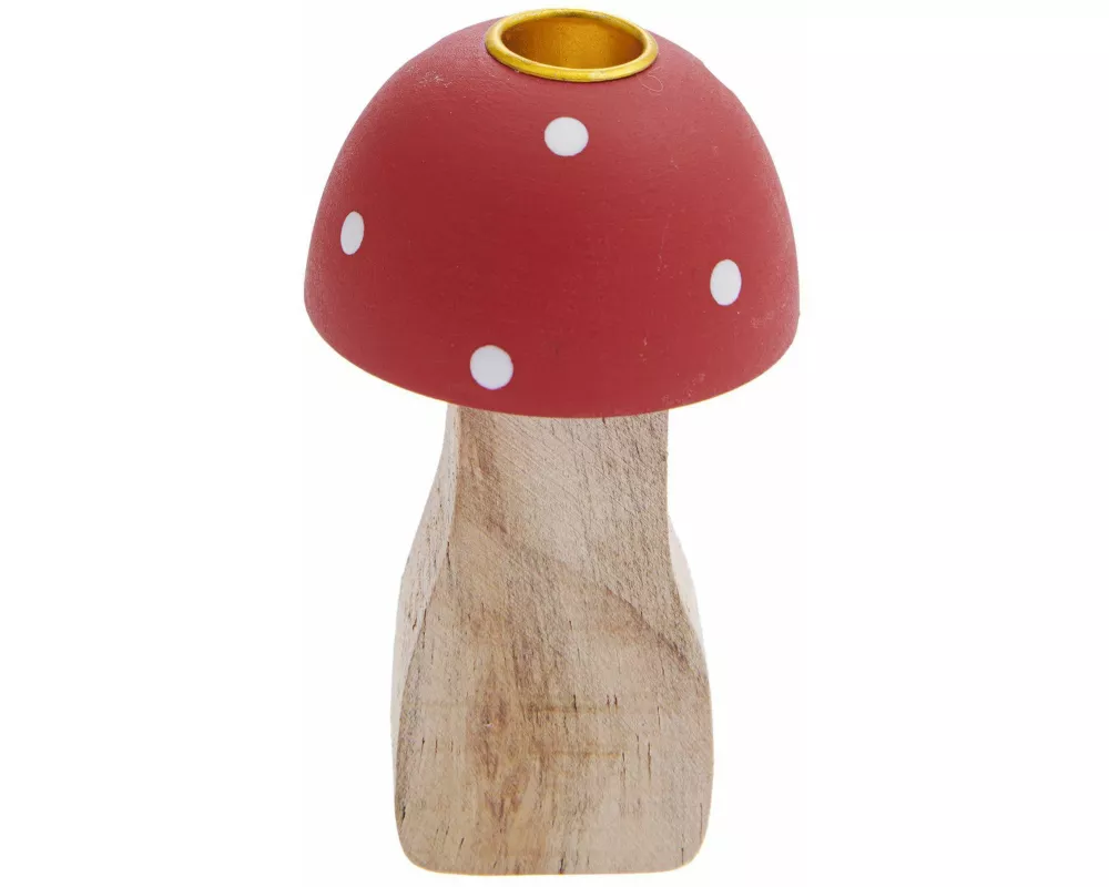 Kerzenständer Pilz, 9x 5 cm