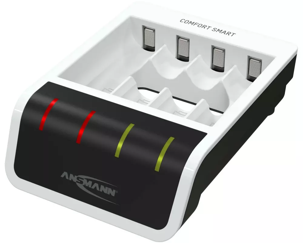 Ansmann Ladegerät Comfort Smart+ Micro-USB + 4x AA 2100 mAh