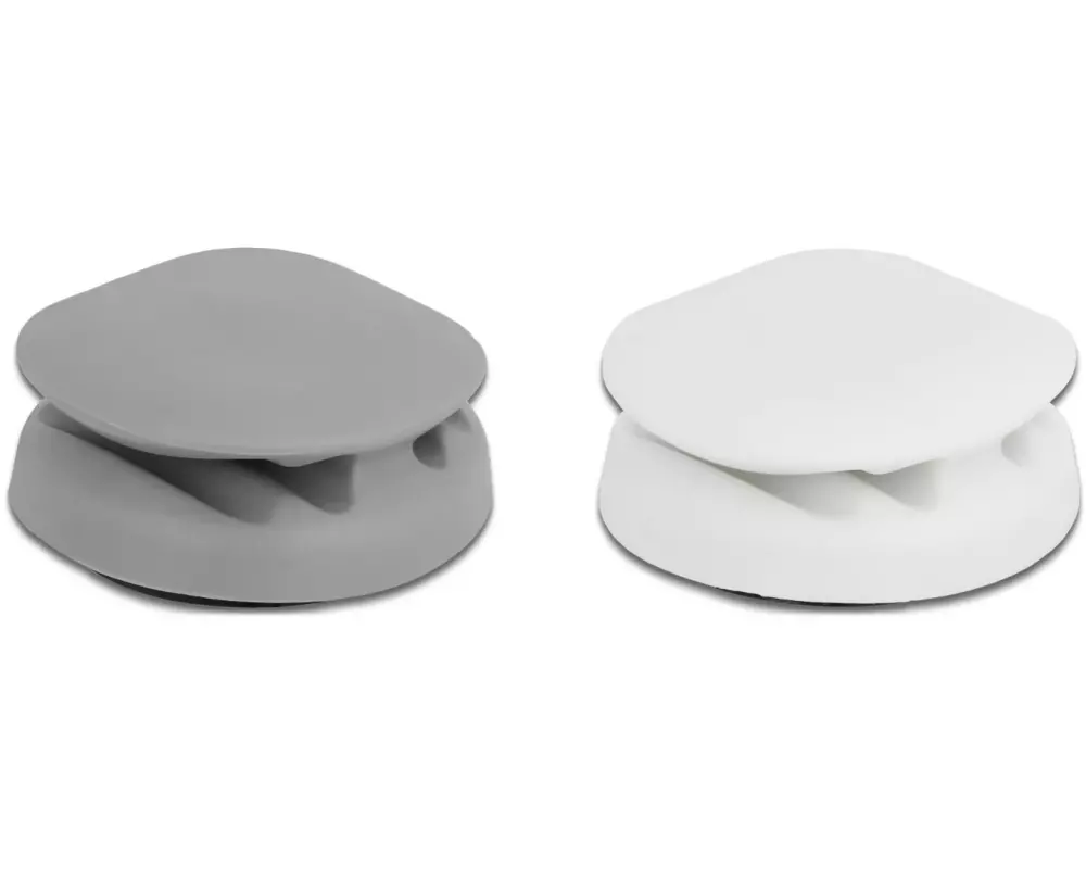 Delock Kabelhalter 20 x 40 mm, 2 Stück selbstklebend