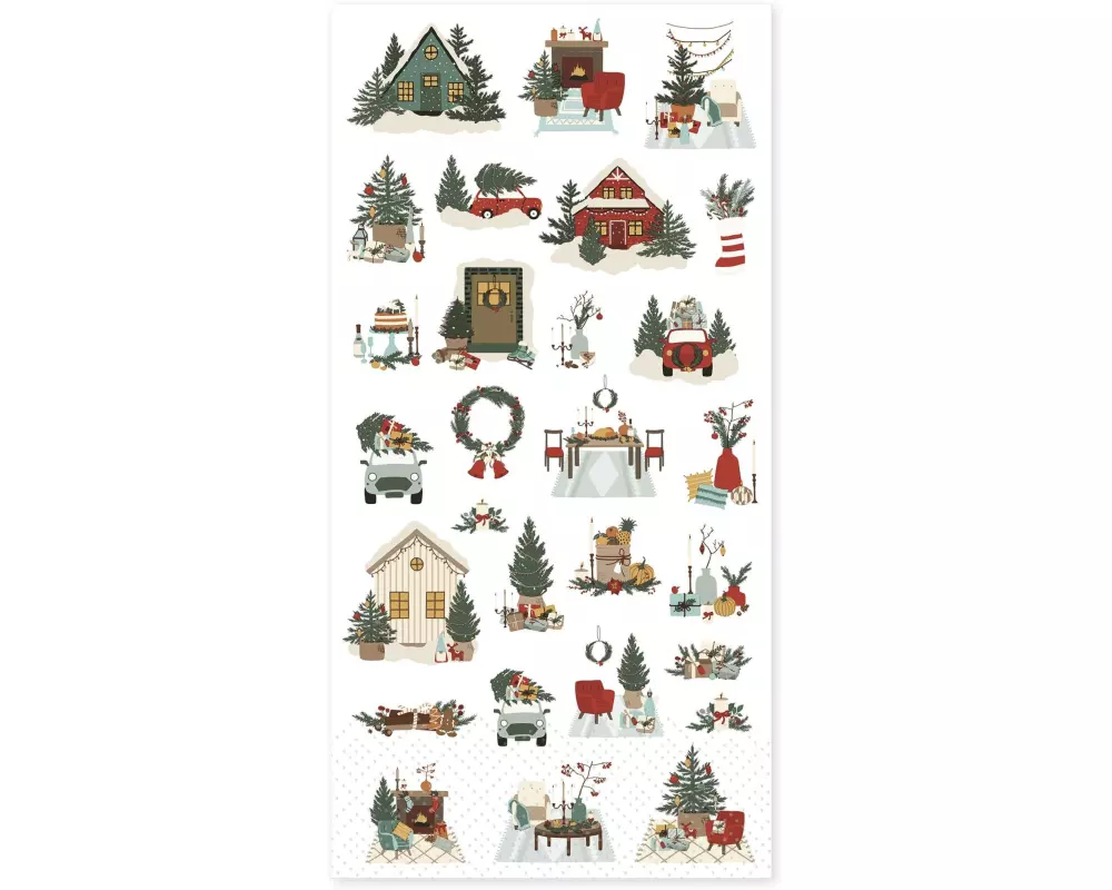 Chic Antique Weihnachtsservietten 20 x 10 cm, 16 Stück