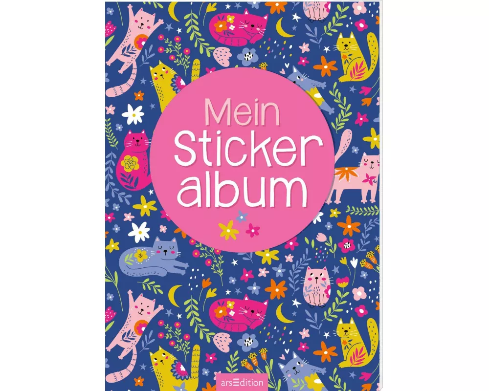Mein Stickeralbum – Katzen