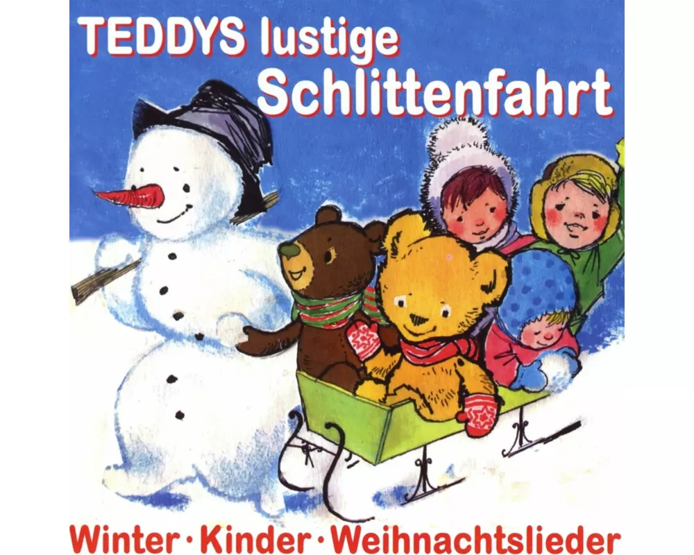 Teddys lustige Schlittenfahrt