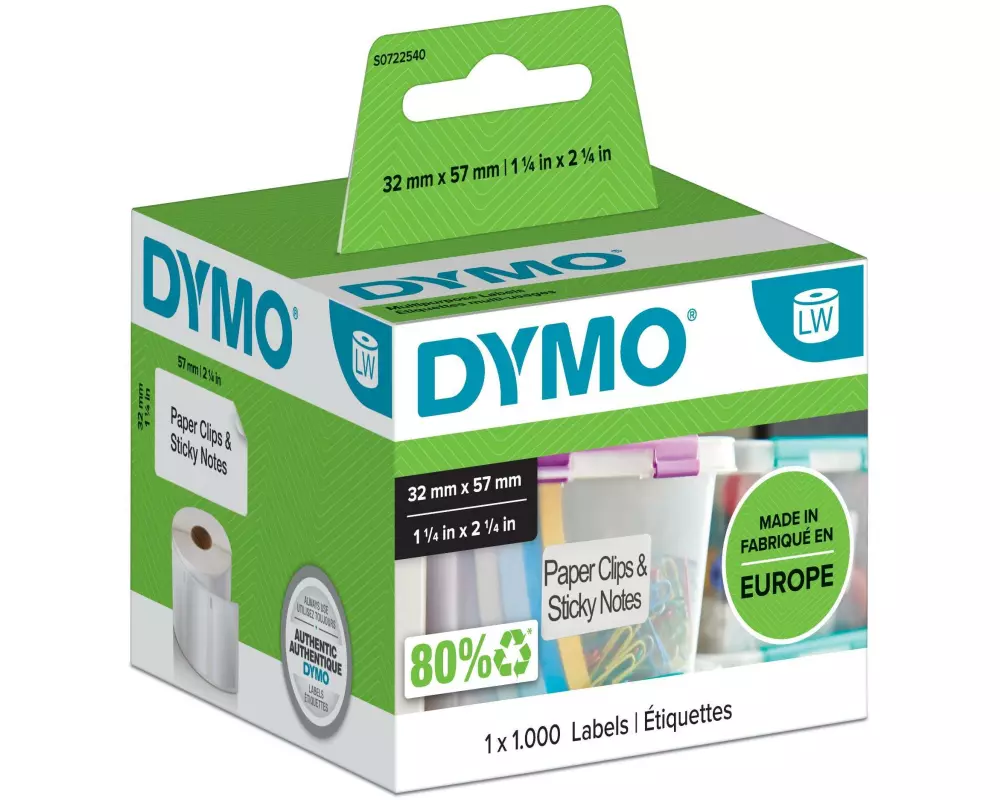 DYMO Etikettenrolle Thermo Direct 32 x 57 mm