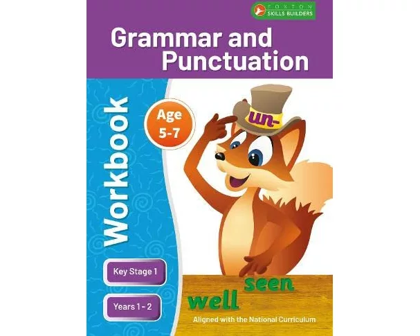 KS1 Grammar and Punctuation Workbook for Ages 5-7 (Years 1 - 2) Perfect for learning at home or use in the classroom