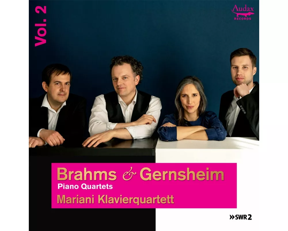 Brahms & Gernsheim: Piano Quartets,Vol. 2