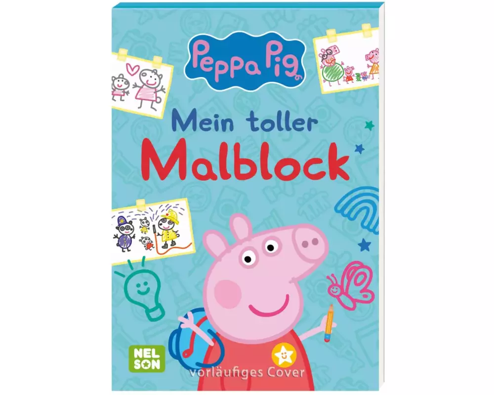 Peppa Wutz Ausmalbilder: Mein toller Malblock