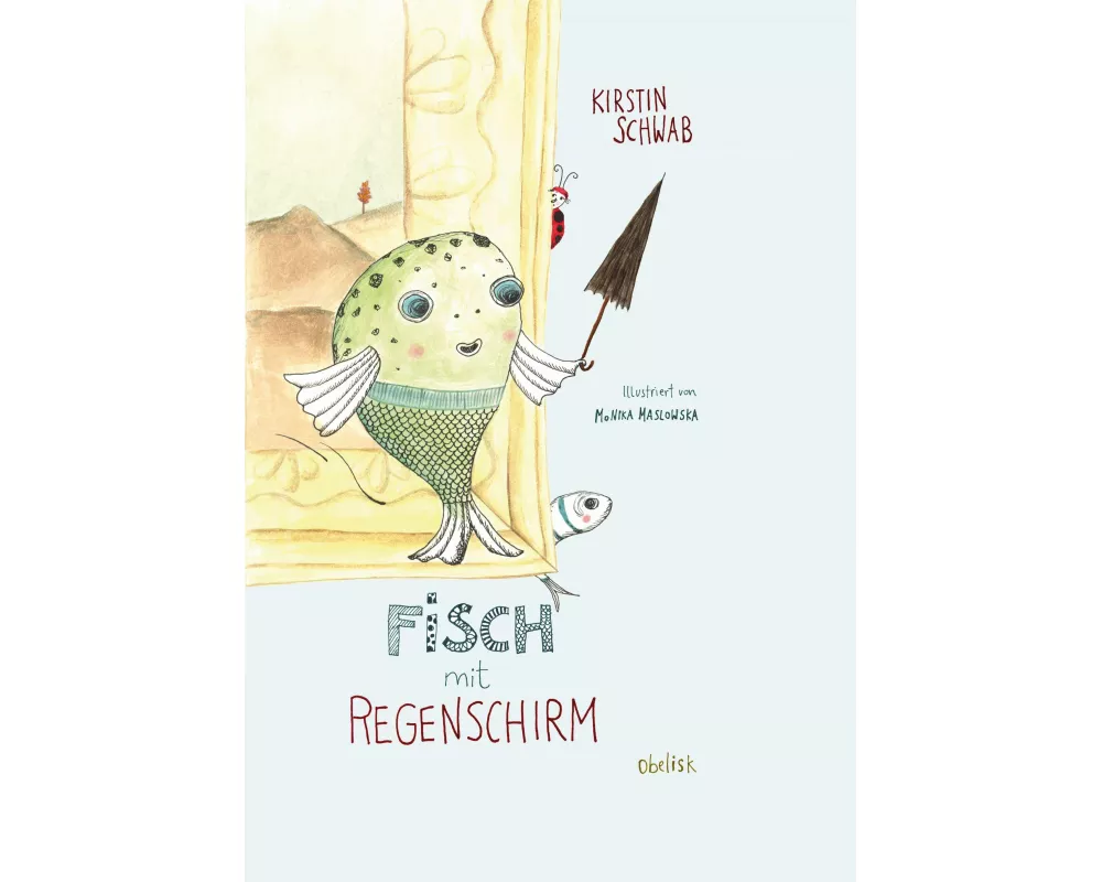 Fisch Mit Regenschirm