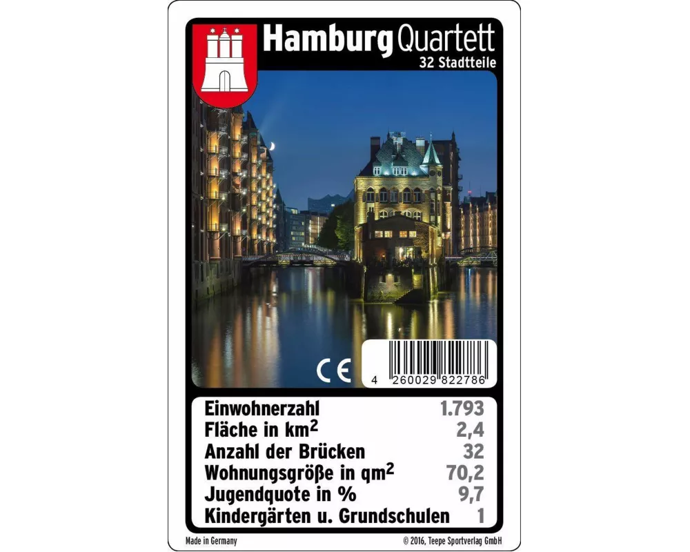 Hamburg Stadtteil Quartett