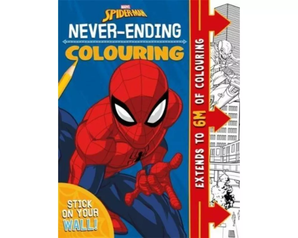 Marvel Spider-Man: Never-Ending Colouring