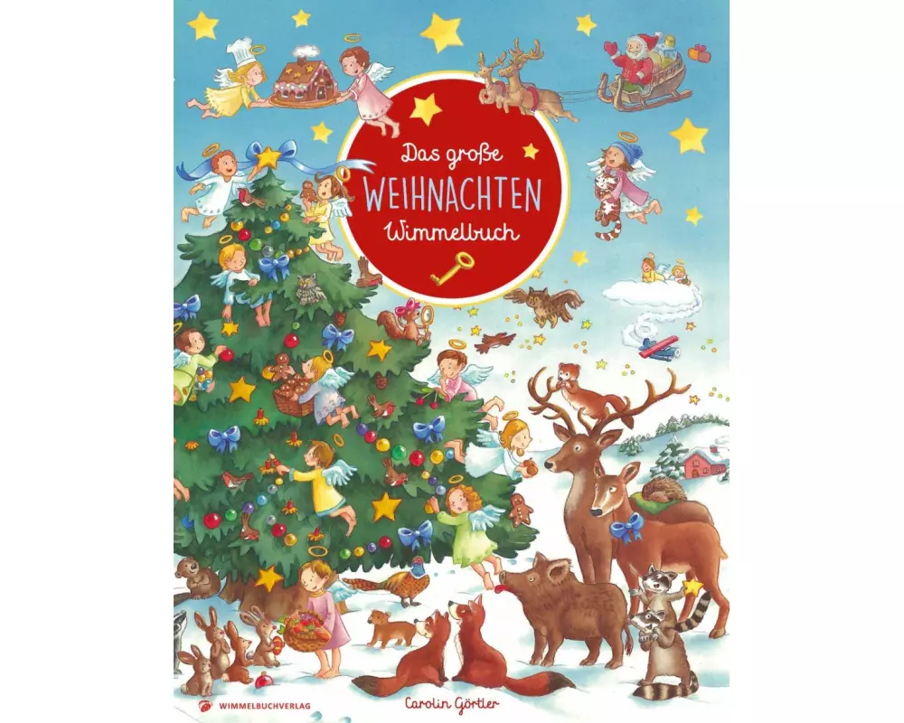Das große Weihnachten Wimmelbuch