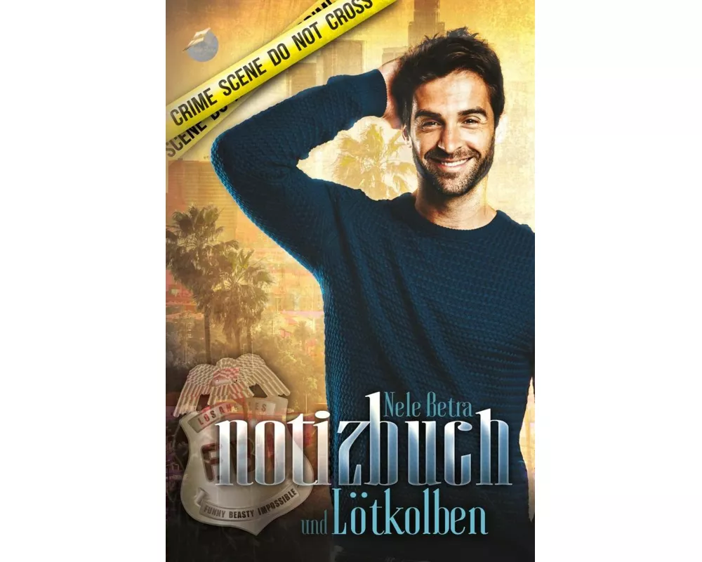 Notizbuch und Lötkolben
