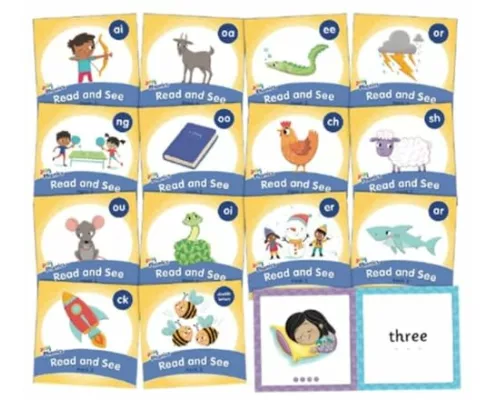 Jolly Phonics Read and See, Pack 2