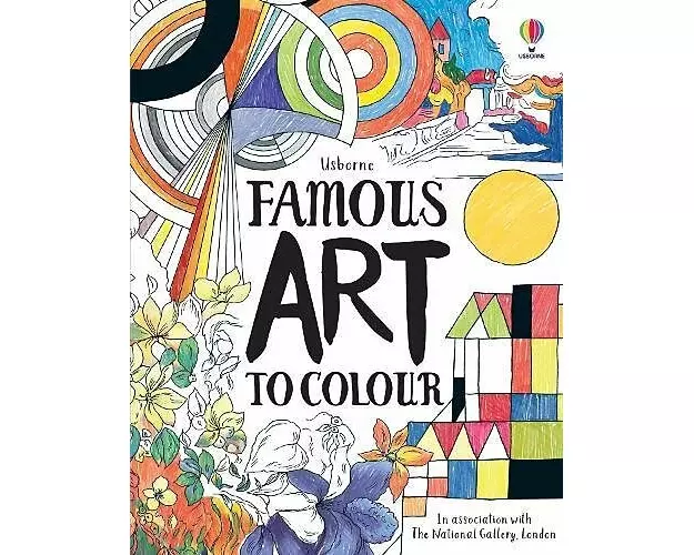Famous Art to Colour