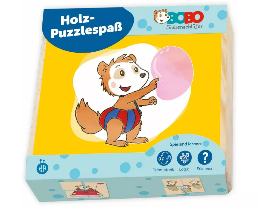Trötsch Bobo Siebenschläfer Erster Puzzlespaß Holzpuzzle