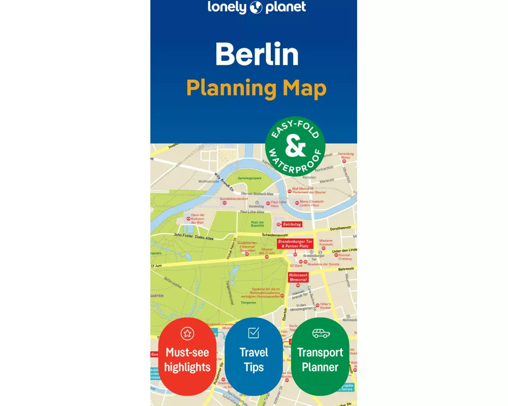 Lonely Planet Berlin City Map