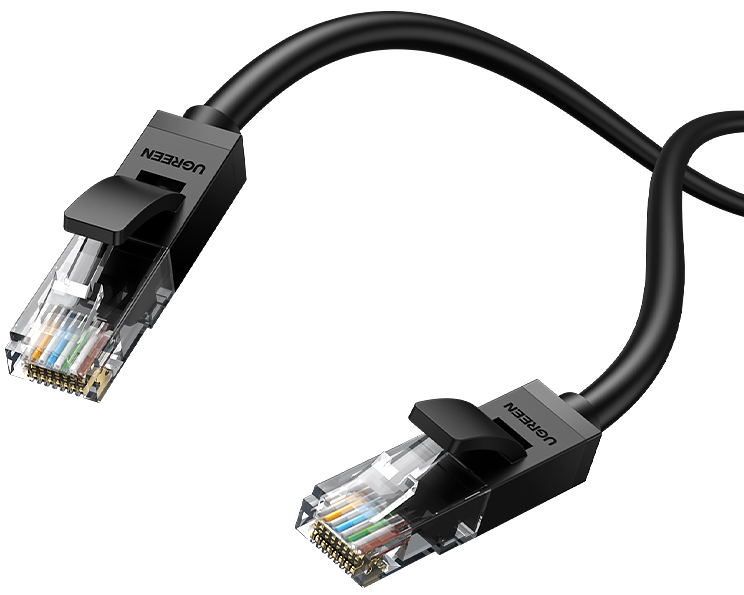 UGREEN Cable Cat 6 U/UTP Lan 20161 3m, Black