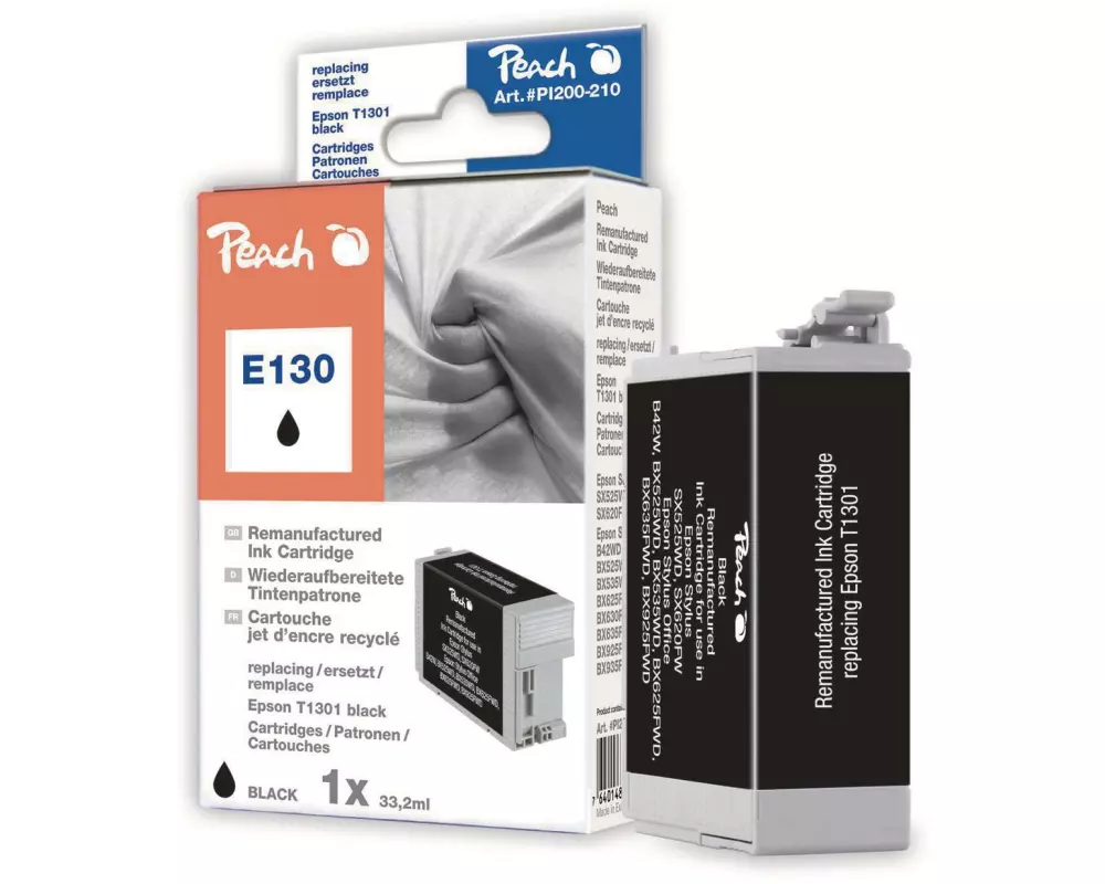 Peach Tinte Epson T1301 Black