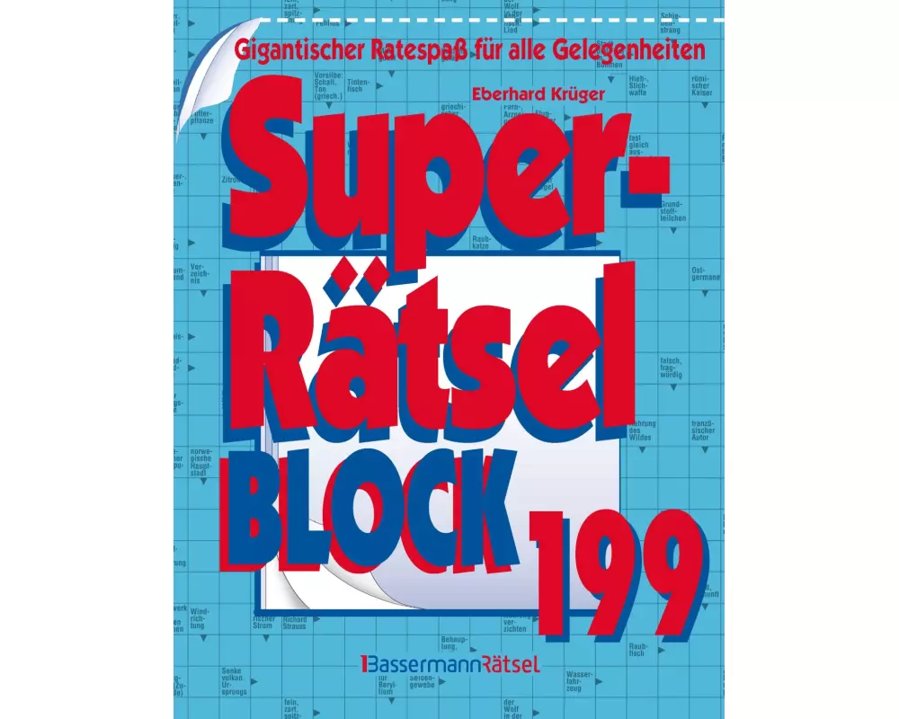 Superrätselblock 199 (5 Exemplare à 4,99 €)