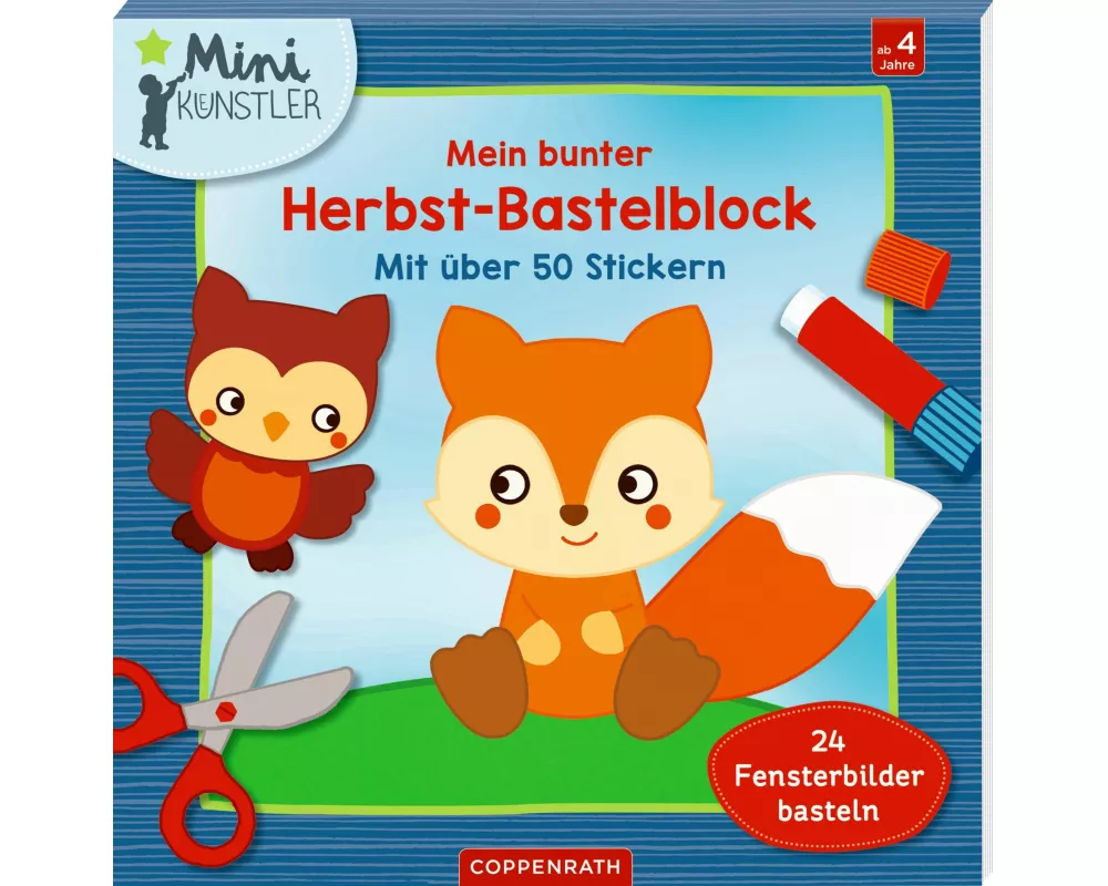 Mein bunter Herbst-Bastelblock