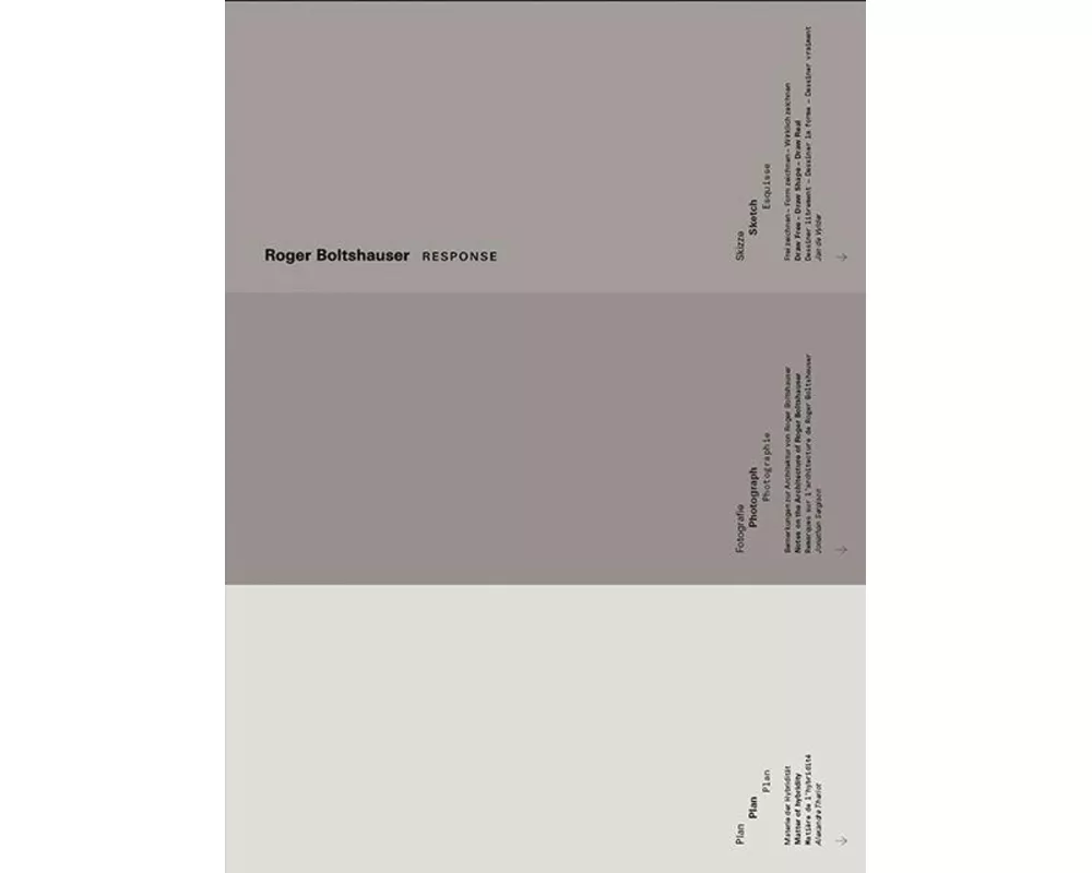 Roger Boltshauser – Response