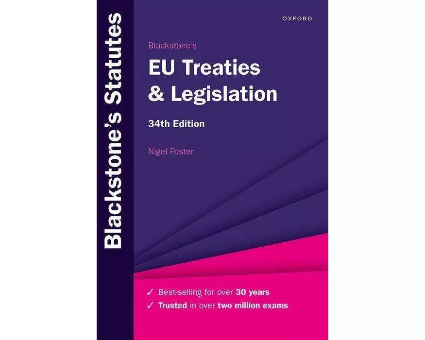 Blackstone's EU Treaties & Legislation