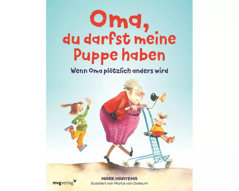 Oma, du darfst meine Puppe haben
