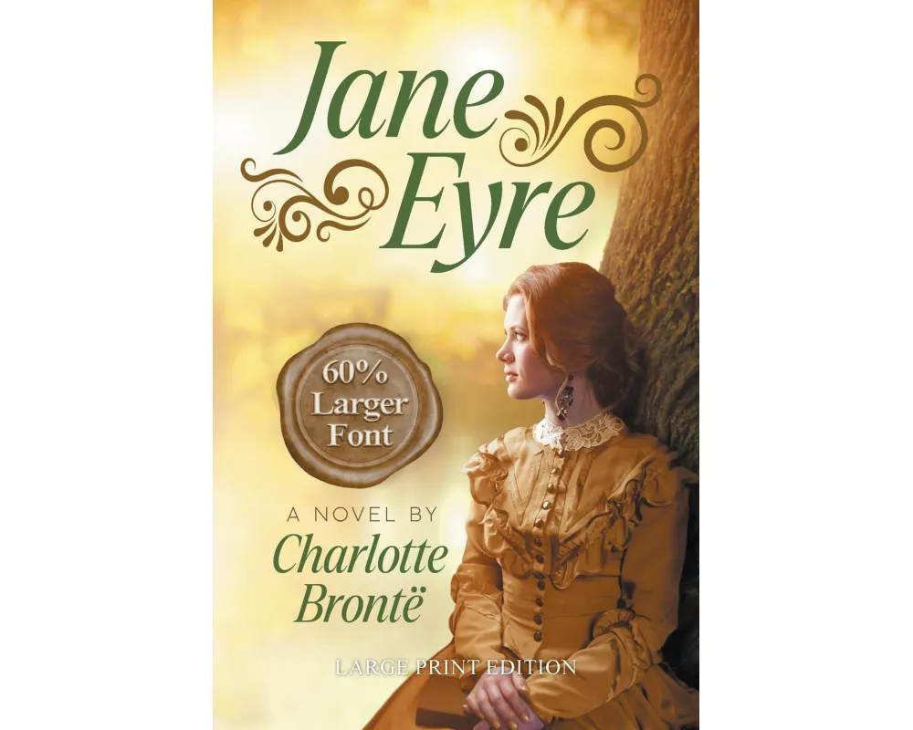 Jane Eyre (LARGE PRINT, Extended Biography)
