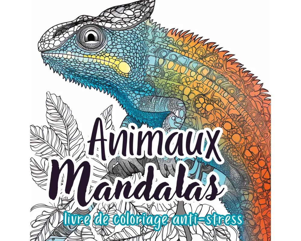 Animaux Mandalas Livre de Coloriage pour Adultes