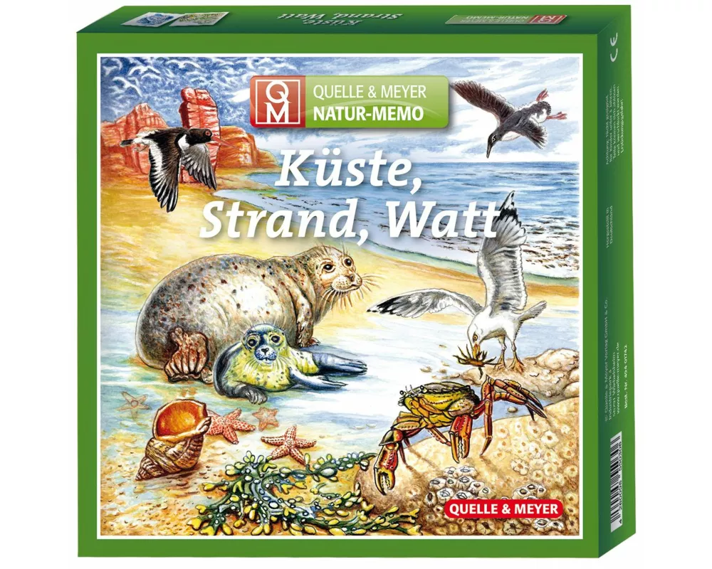 Natur-Memo "Küste, Strand, Watt"