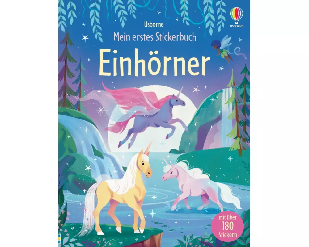 Mein erstes Stickerbuch: Einhörner