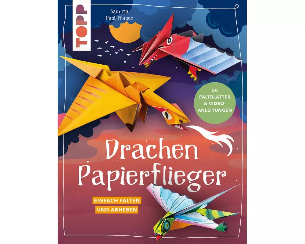 Drachen-Papierflieger